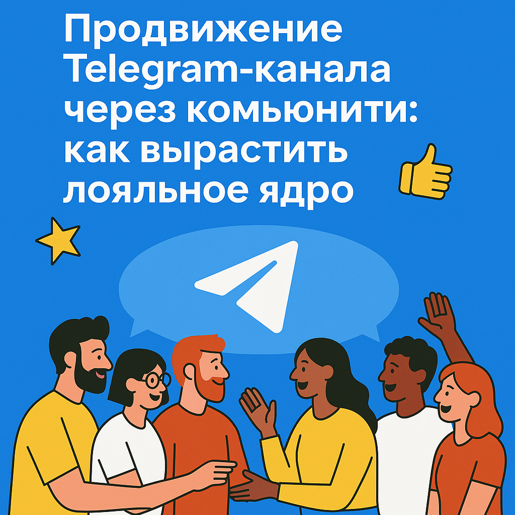 Продвижение Telegram-канала через комьюнити: как вырастить лояльное ядро